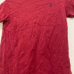Polo by Ralph Lauren Red Shirt with Blue Logo